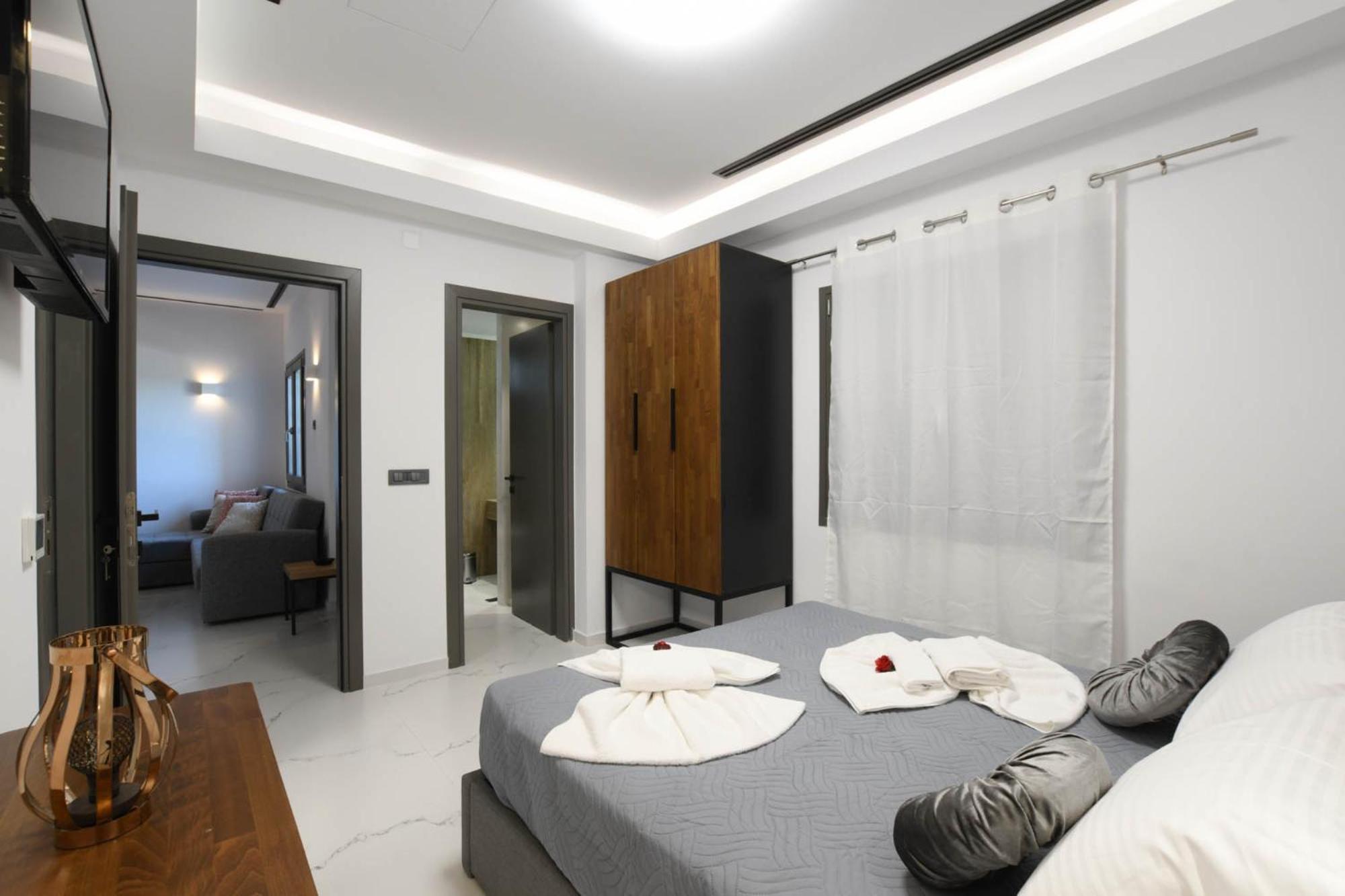 Orion Eco Suites Karteros Habitación foto